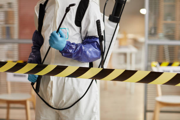 Professional Infectious Disease Decontamination technician working in Vesper, WI